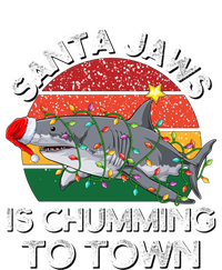 Funny Santa Jaws Shark Christmas Lights Sharkmas Xmas Retro Cute Gift Tall T-Shirt