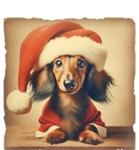 Dachshund Dog Lover Christmas Xmas Santa Family Holiday Gift T-Shirt