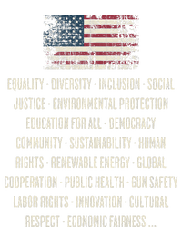 Democrats Values Equality Diversity Education T-Shirt