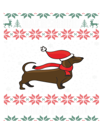 Dachshund Through The Snow Ugly Christmas Gift Cool Gift Sweatshirt