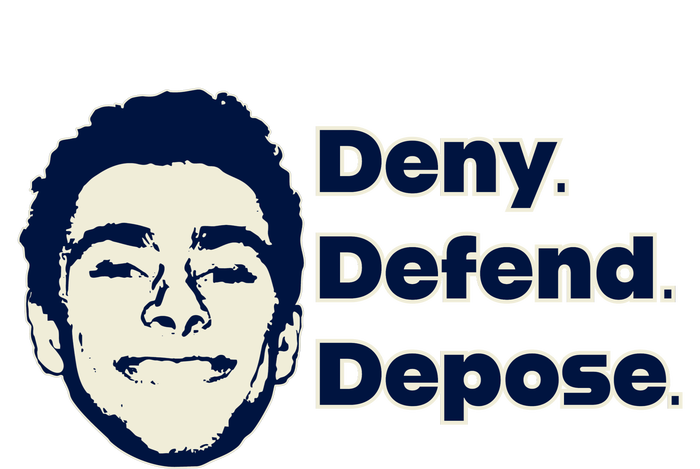 Deny Defend Depose — Free Luigi Mangione Premium T-Shirt