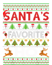 Funny Ugly For Christmas Gift SantaS Favorite Ho Cute Gift Sweatshirt