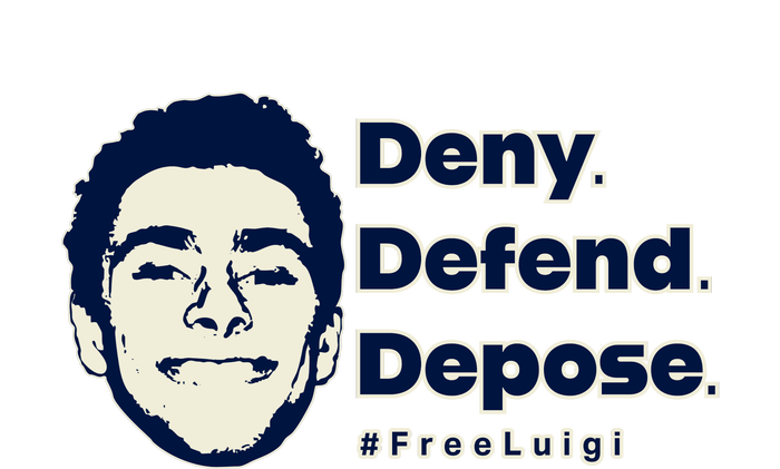 Luigi Mangione Deny Defend Depose — Free Luigi T-Shirt