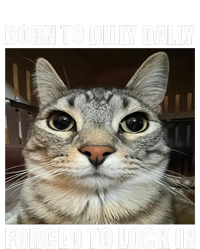 Born To Dilly Dallly Forced To Lock In Cat Lover Premium T-Shirt