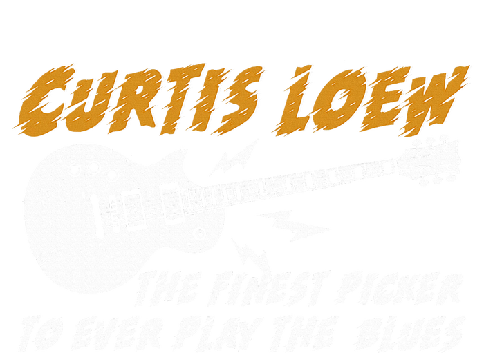 Curtis Loew The Finest Picker To Ever Play The Blues Long Sleeve Shirt