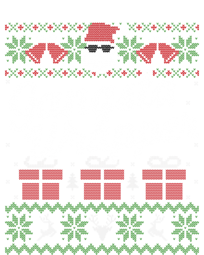 Gansta Wrapper Ugly Christmas Funny Santa Gift Sweatshirt