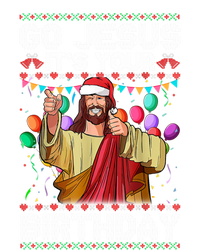 Go Jesus ItS Your Birthday Ugly Christmas Funny Cool Gift Hoodie