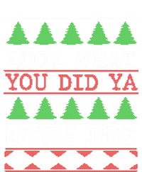 Look What You Did Ya Little Jerk Fun Xmas Ugly Christmas Gift T-Shirt