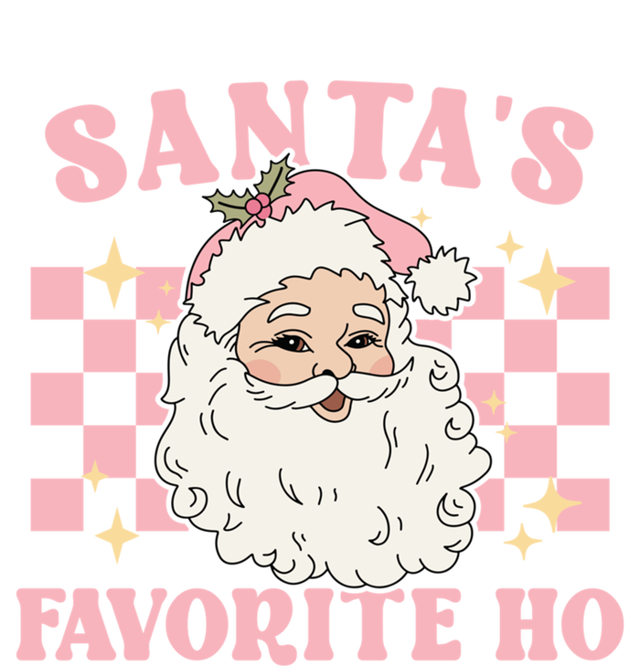 Groovy Funny Christmas Holiday Santas Favorite Ho Gift T-Shirt