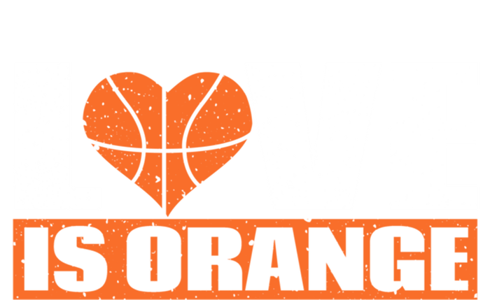 Love Is Orange Basketball Player Gift Idea Gift T-Shirt