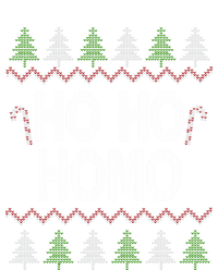 Ho Ho Ho Homo Homosexual Lgbt Ugly Christmas Gift T-Shirt