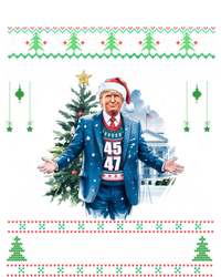 Make Christmas Great Again Ugly Funny Trump 47 Xmas Meaningful Gift Sweatshirt