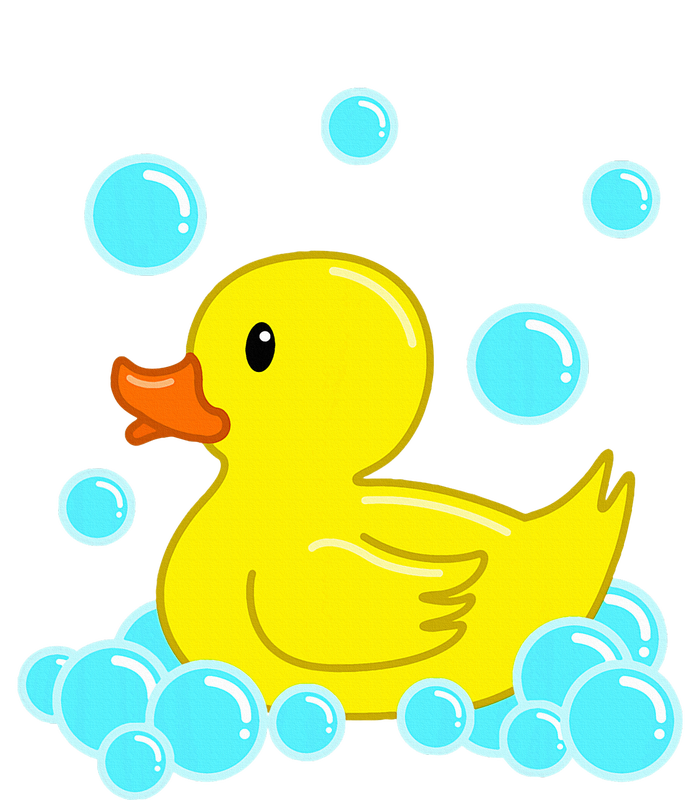 Cute Yellow Duck Duckie Bath Toys Rubber Ducky T-Shirt