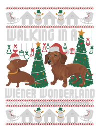 Funny Dachshund Walking In A Wiener Wonderland Family Pets Cool Gift Kids Hoodie