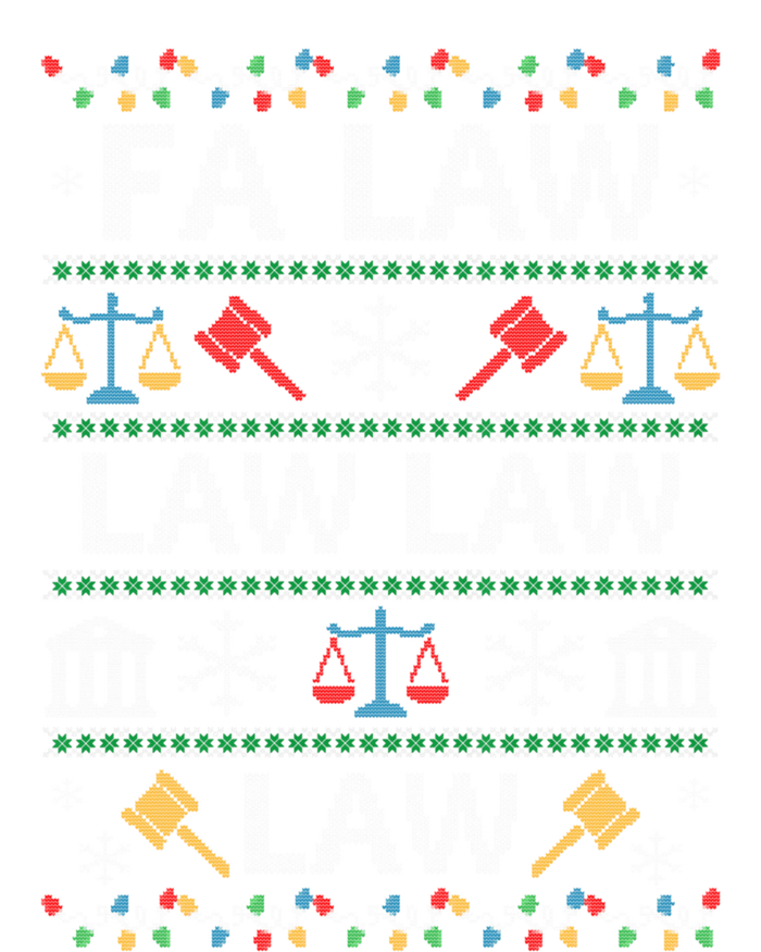 Fa Law Law Vintage Lawyer Ugly Christmas Sweater Sweatshirt