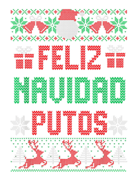 Feliz Navidad Putos Ugly Mexican Christmas Sweater Funny T-Shirt