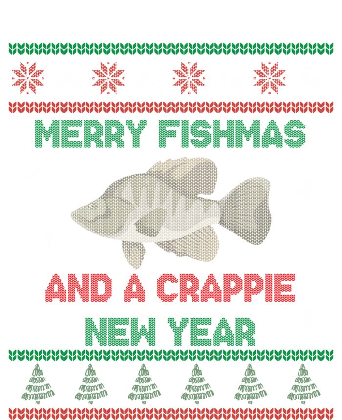 Funny Fisher Merry Fishmas And A Crappie New Year Cute Gift T-Shirt