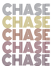 Graphic 365 First Name Chase Retro Pattern Vintage Style T-Shirt