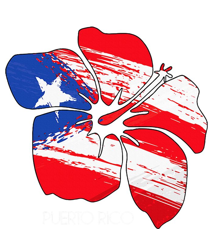 Puerto Rico Culture Roots Amapola Boricua Flag Long Sleeve Shirt