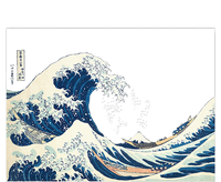 Great Wave  Great Wave Off Kanagawa Japanese Art 16 in Basic Backpack