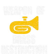 Marching Band Brass Destruction Funny Tuba T-Shirt