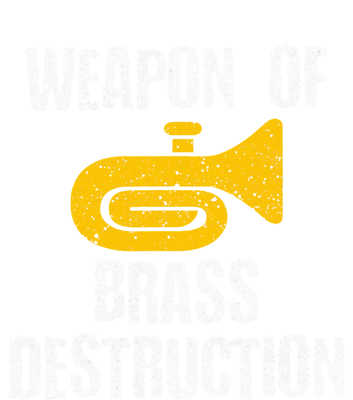 Marching Band Brass Destruction Funny Tuba T-Shirt