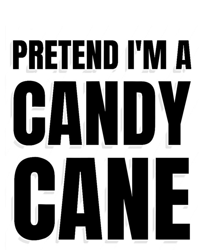 Pretend Im A Candy Cane Adult Women Costume T-Shirt