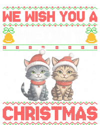 Cat Xmas Ugly We Wish You A Meowy Cat Christmas Gift T-Shirt