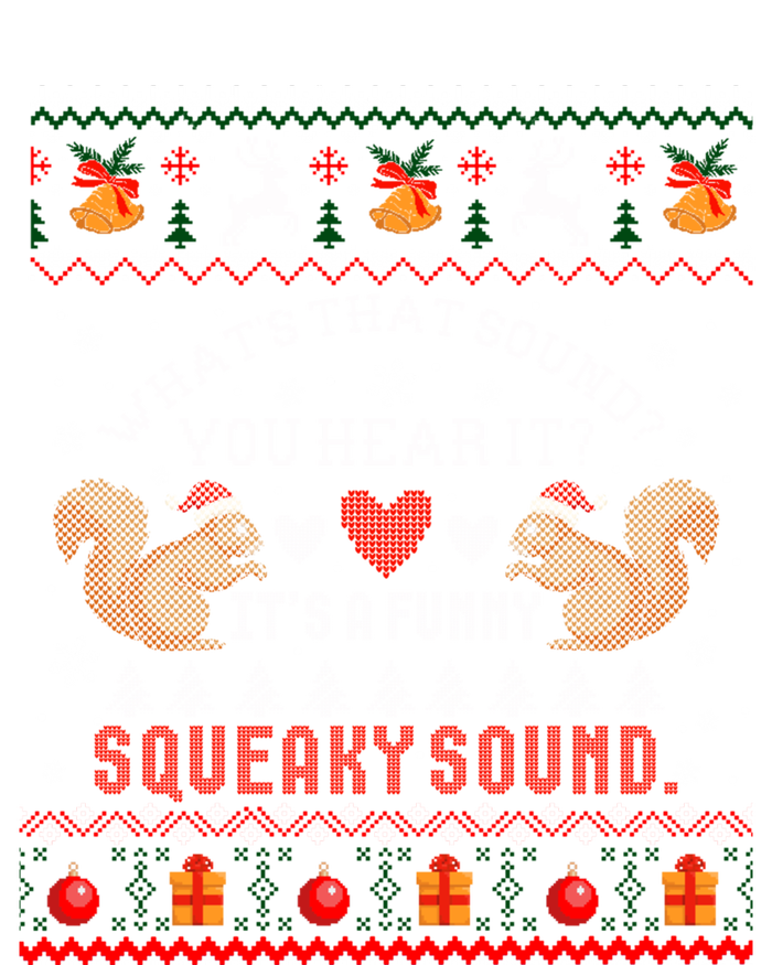 ItS A Funny Squeaky Sound Christmas Squirrel Ugly Funny Gift Magnet