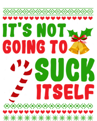 ItS Not Going To Suck Itself Christmas Funny Candy Cane Gift Women's Flannel Pajama Set