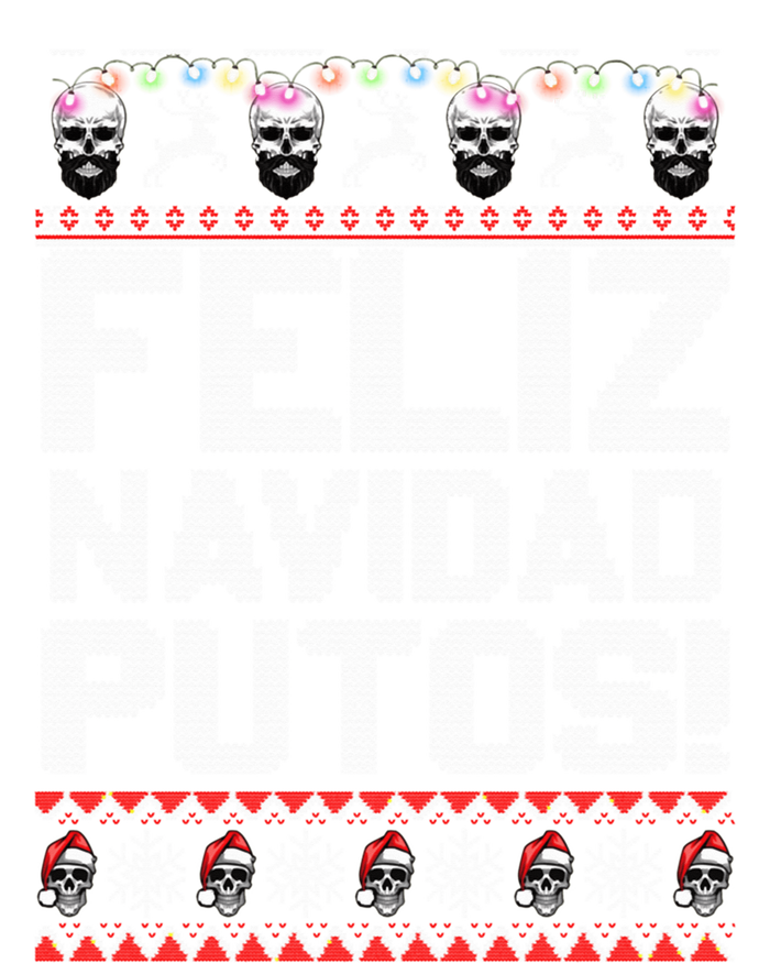 Ugly Mexican Christmas Sweater Feliz Navidad Putos Funny Kids Hoodie