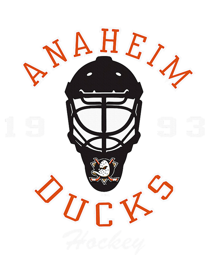 A.N.A.H.E.I.M Ducks Hockey Mask Black T-Shirt