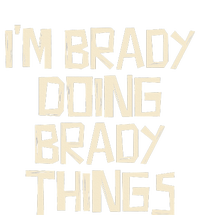 IM Brady Doing Brady Things High Crown Mesh Back Trucker Hat