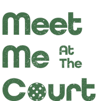 Meet Me At The Court Design Tie-Dye T-Shirt