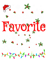 Funny Xmas Lighting SantaS Favorite Social Worker Christmas Meaningful Gift T-Shirt