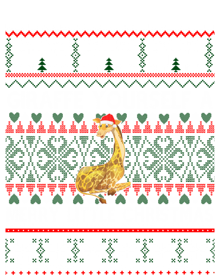 Giraffe Ugly Christmas Holiday Party Matching Family Great Gift T-Shirt