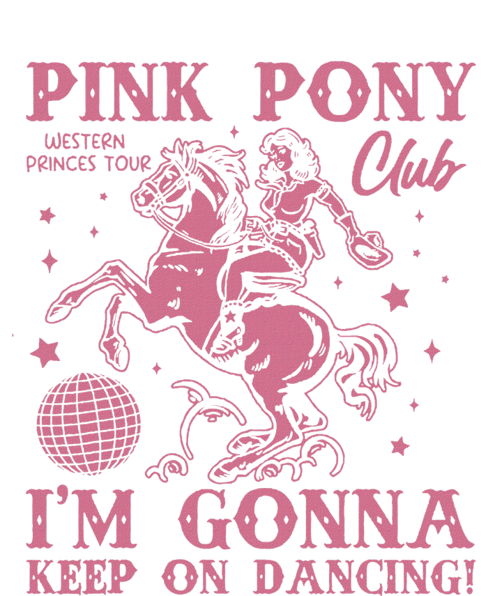 Pony And Heels Lover Clubs Disco Birthday Cowgirl T-Shirt