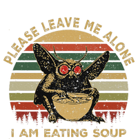 Mothman Eating Soup Please Leave Me Alone I Am Eating Soup T-Shirt