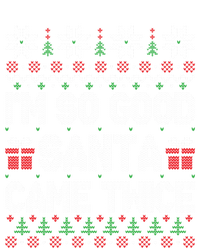 IM So Good Santa Came Twice Santa Matching Couple Christmas Gift Stripe Pom Pom Beanie