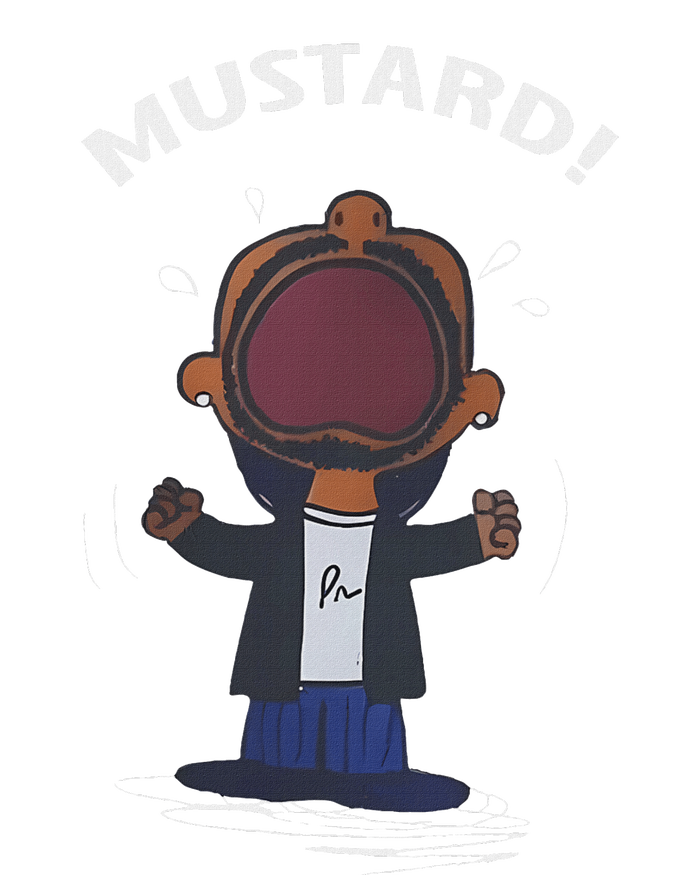 Funny Mustard Lamar Tv Off Parody T-Shirt