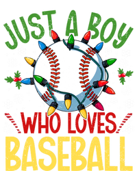 Just A Who Loves Baseball Christmas Lights Snowflakes Meaningful Gift Women's Racerback Tank