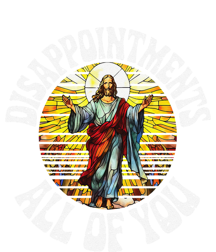 Disappointed All Of You Funny Jesus Meme Christian Religion Cooling Performance Long Sleeve Crew