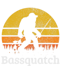 Bassquatch Funny Bass Fishing Sasquatch Bigfoot Tall T-Shirt