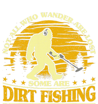 Bigfoot Dirt Fishing Metal Detecting Funny Metal Detecto T-Shirt