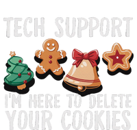 Christmas Tech Support Here To Delete Cookies Xmas Funny Yupoong Adult 5-Panel Trucker Hat