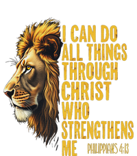 Philippians 413 Religious Lion Strengthens Christian Tote Bag