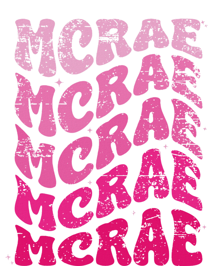 Mcrae Personalized Name I Love Mcrae 70S Vintage T-Shirt