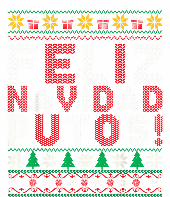 Feliz Navidad Putos Ugly Sweater Christmas Funny Tank Top