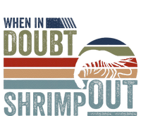 Retro Jiu Jitsu Martial Art When In Doubt Shrimp Out Bjj Mma T-Shirt