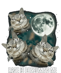 Rage Is Consuming Me Three Cat Moon T-Shirt